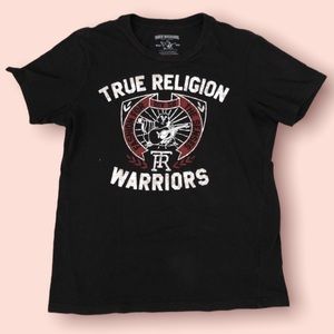 True Religion Woman Black Tee (Warriors)